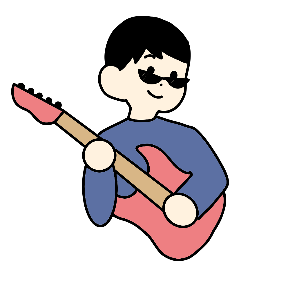 サングラスをかけた男の子